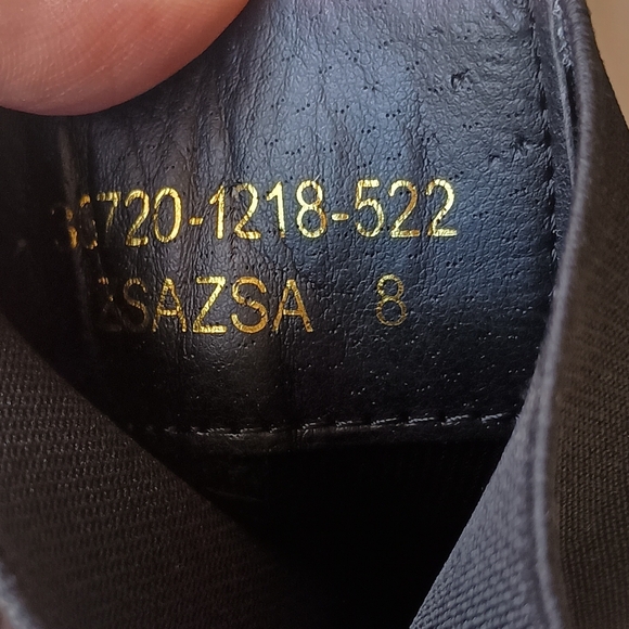 Shu Shop Studded Black Ankle Cowgirl Boots_8 - Picture 5 of 8